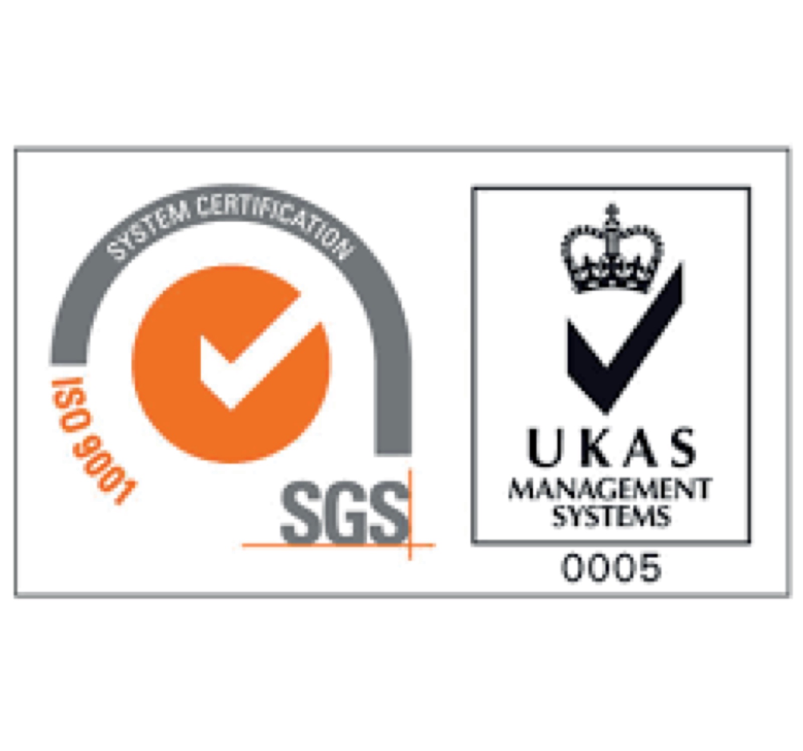 SGS ISO 9001 و UKAS